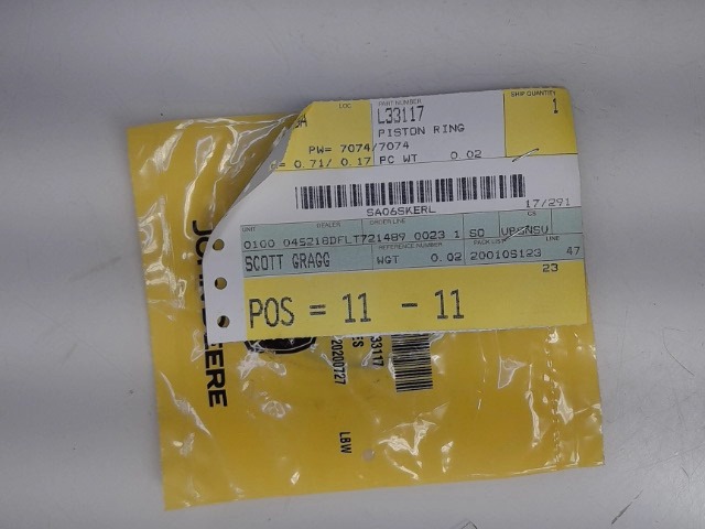 L33117 Ring for JOHN DEERE