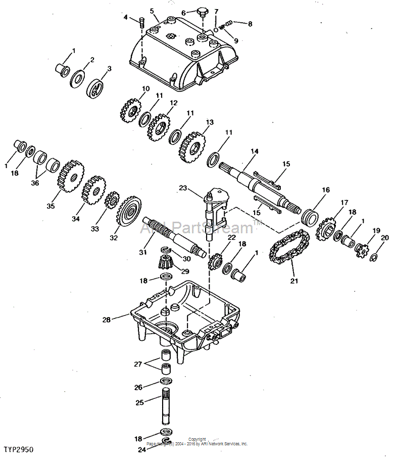 M85381 Gear for JOHN DEERE