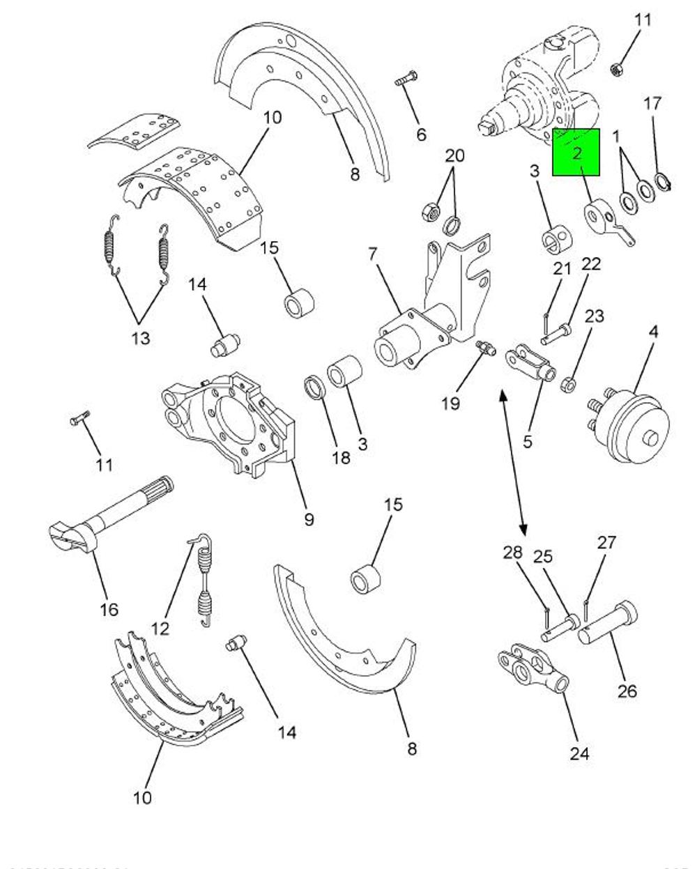 1694287C91 INTERNATIONAL TRUCK Adjuster Kit