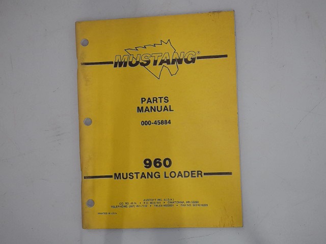 000-45884 Manual for GEHL MANITOU