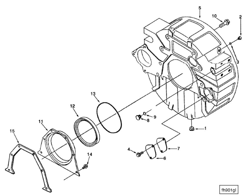 3909411 Seal Crankshaft