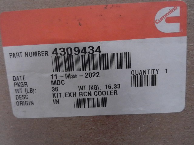 4309434 Cooler Kit for CUMMINS