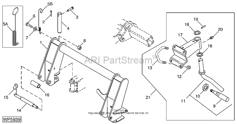 AW29657 Brkt for JOHN DEERE