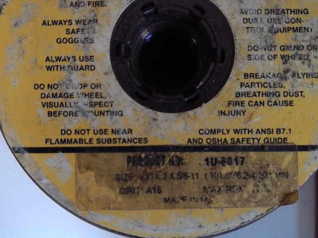 1U-6817 Grinding Wheel