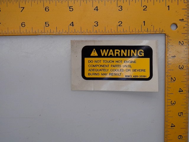 420-35191 Decal for GEHL MANITOU