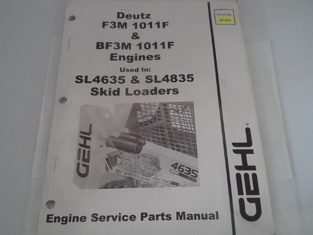 907825 Manual for GEHL MANITOU
