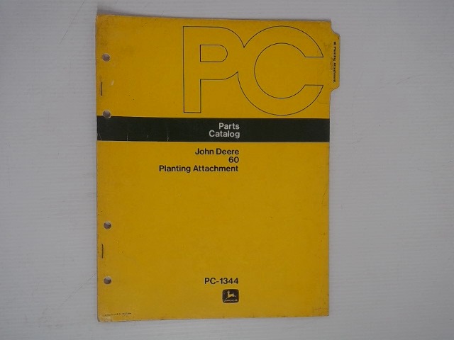 PC1344 JOHN DEERE Catalog