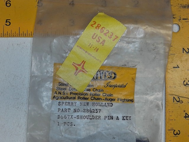 286237 Pin for CASE NEW HOLLAND