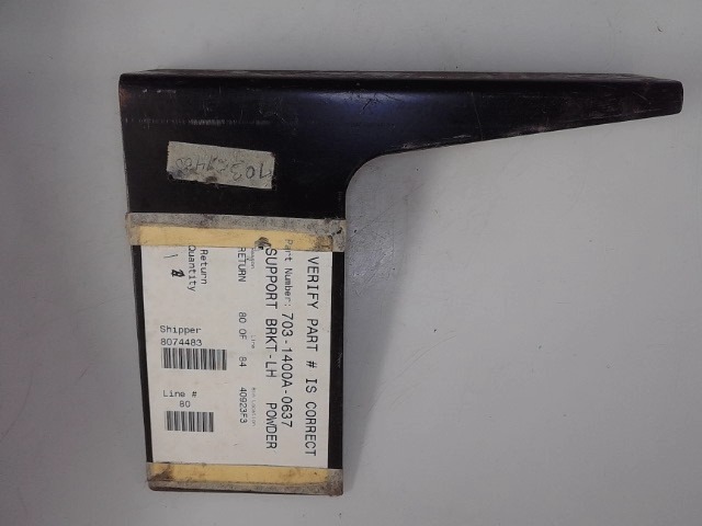 703-1400A-0637 Support Brkt-lh