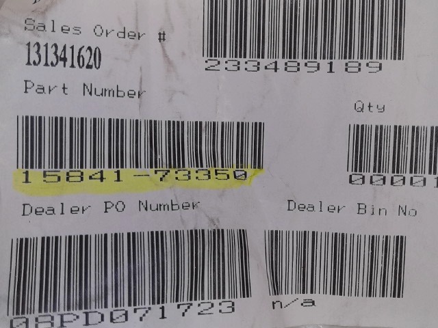 15841-73350 Pipe