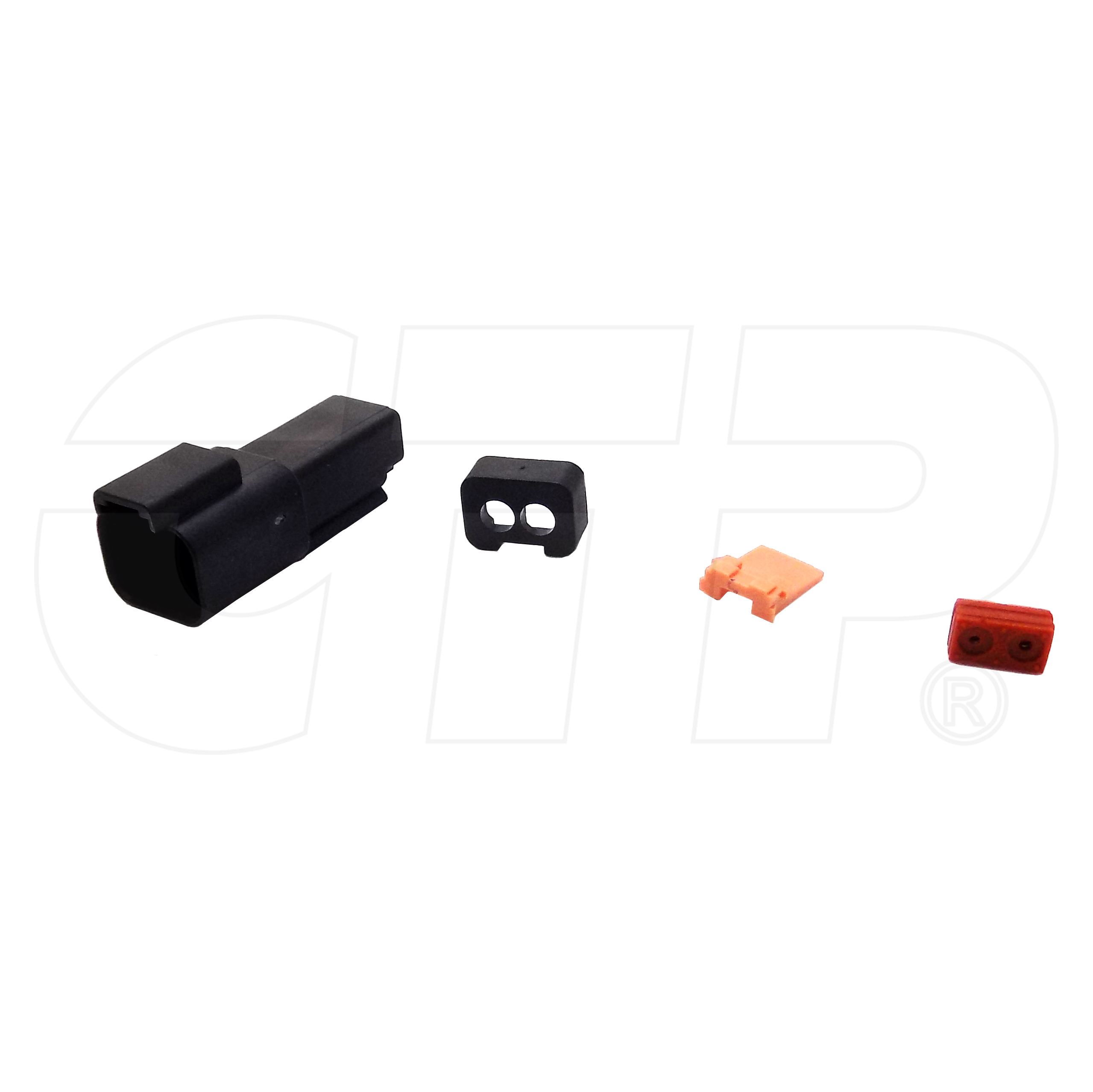 1028802 Receptacle 2-pin Kit for CATERPILLAR