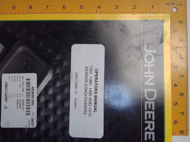 OMCC32997 JOHN DEERE Manual