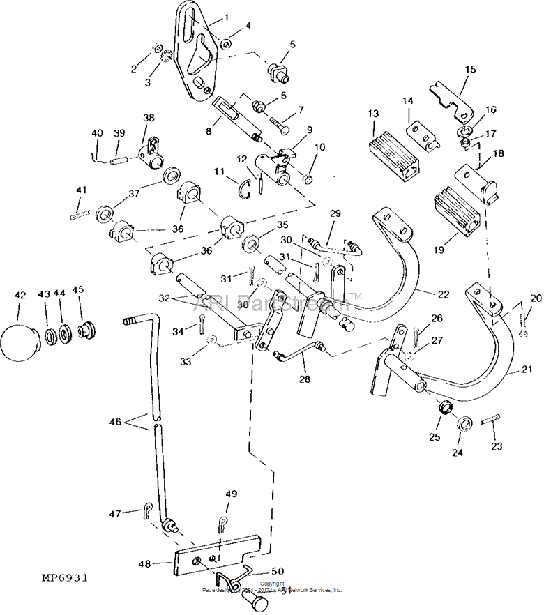 M84913 Plate for JOHN DEERE