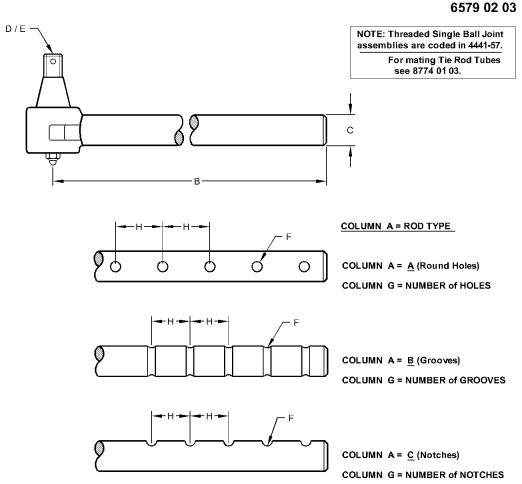 AH231496 Tie Rod for JOHN DEERE