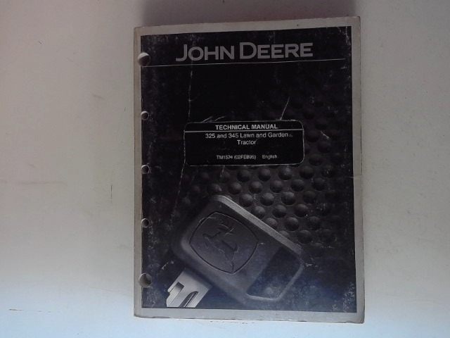 TM1574 Manual for JOHN DEERE