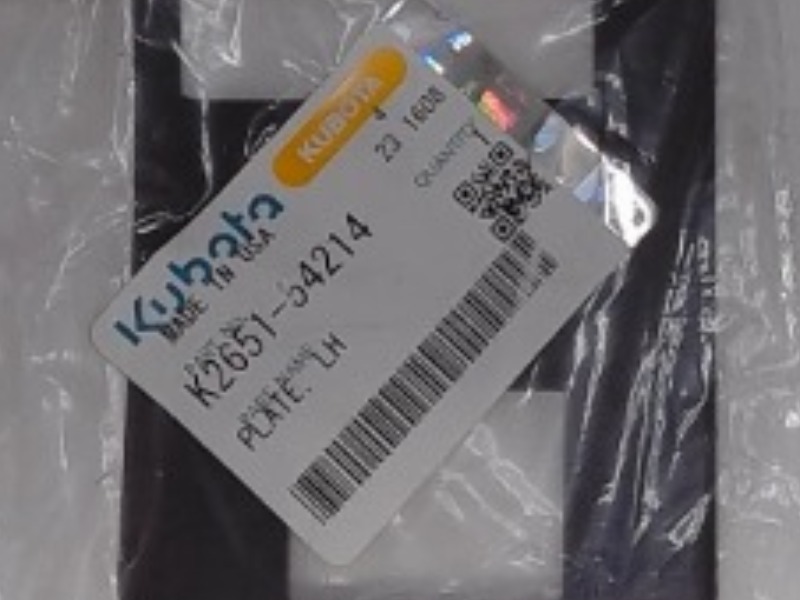 K2651-54214 Plate Lh for KUBOTA
