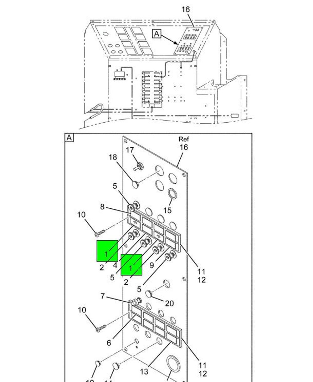 21802007 IC BUS Lens, Switch Id" Wiper "