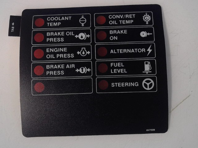 6V-7599 Decal for CATERPILLAR