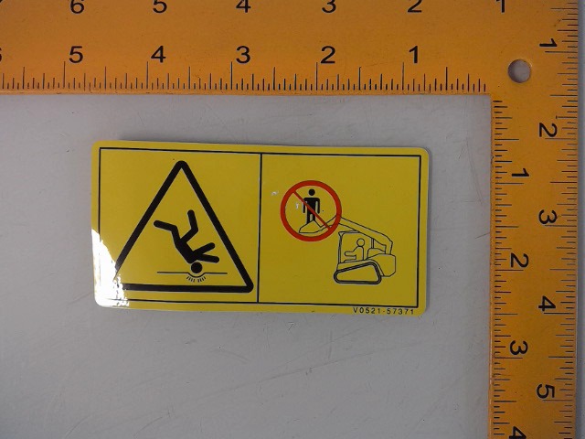 V0521-57370 Label for KUBOTA