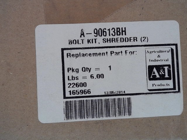 A-90613BH Bolt Kit for JOHN DEERE