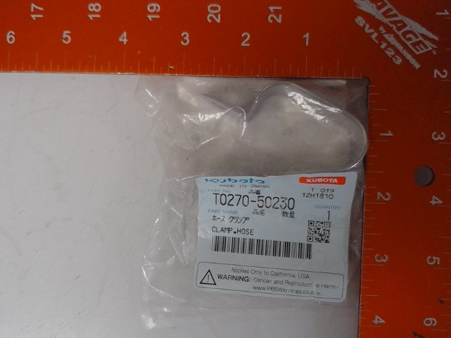 T0270-50230 Clamp for KUBOTA