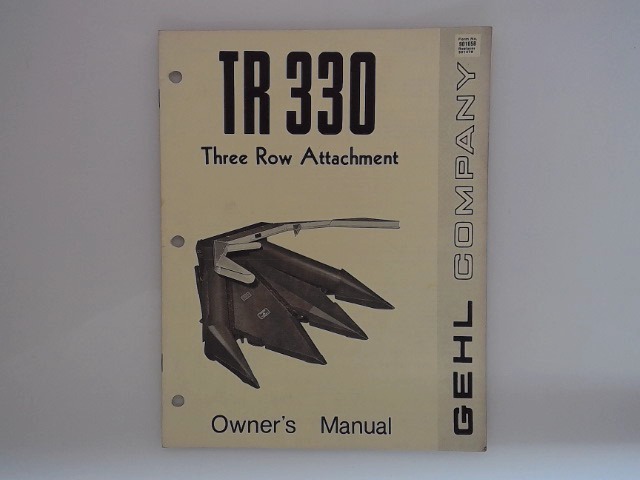 901658 Book for GEHL MANITOU