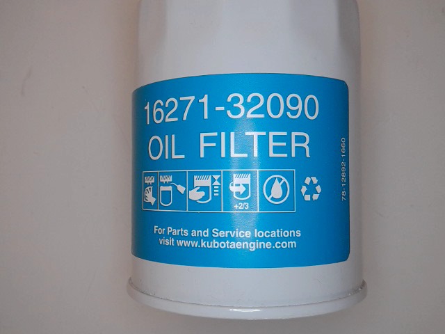 1627132090 Oil Filter for KUBOTA