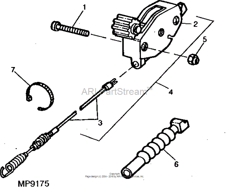GC90194 Control for JOHN DEERE