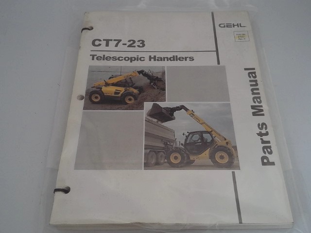 913221 Manual for GEHL MANITOU