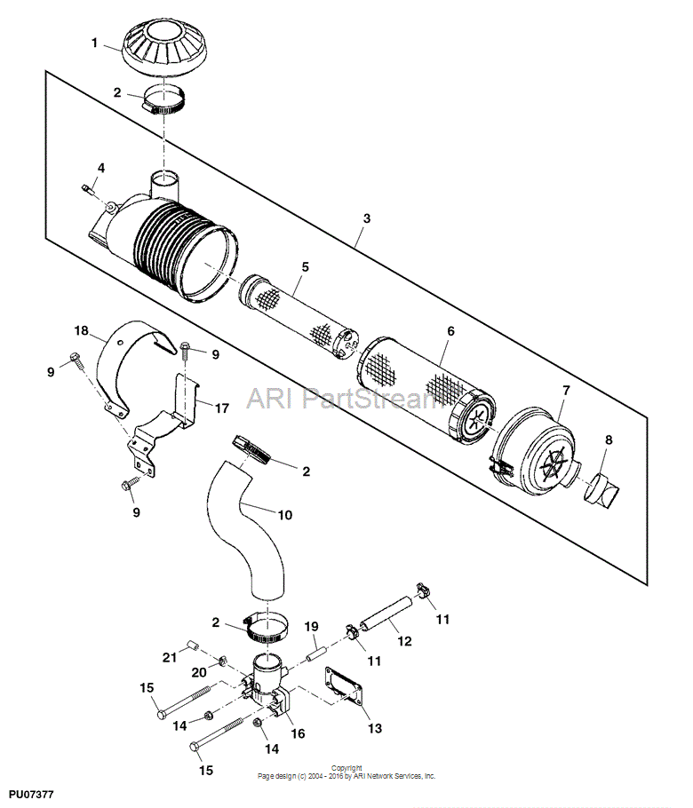 MIU12462 Bracket for JOHN DEERE