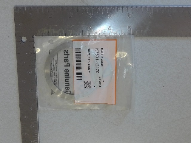 K7591-12170 Shim Diff 24t for KUBOTA