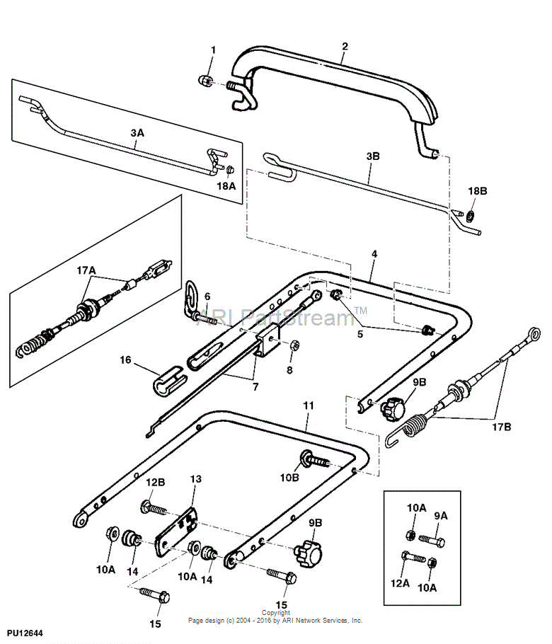 M110965 Plate for JOHN DEERE
