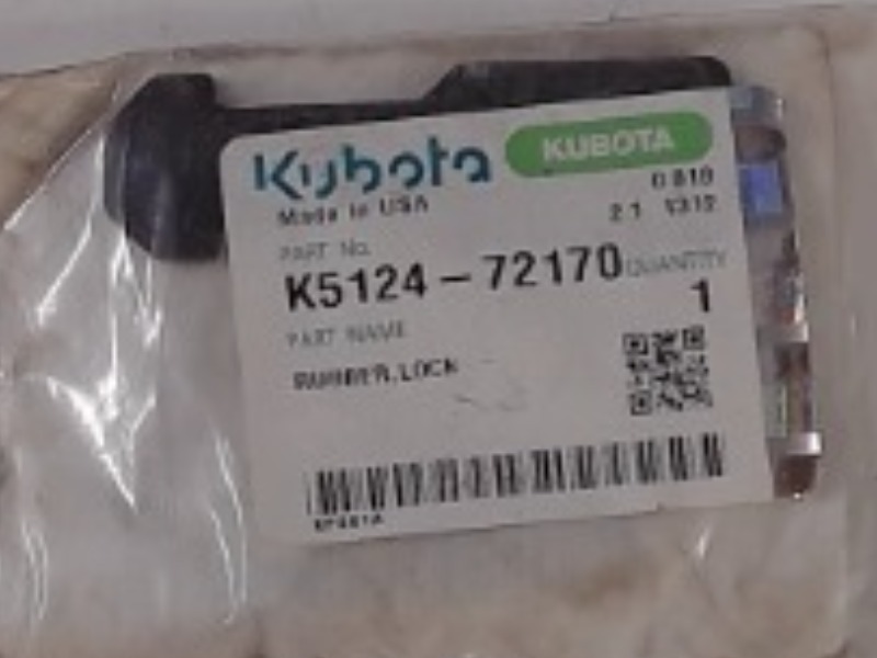 K5124-72170 Rubber Lock for KUBOTA
