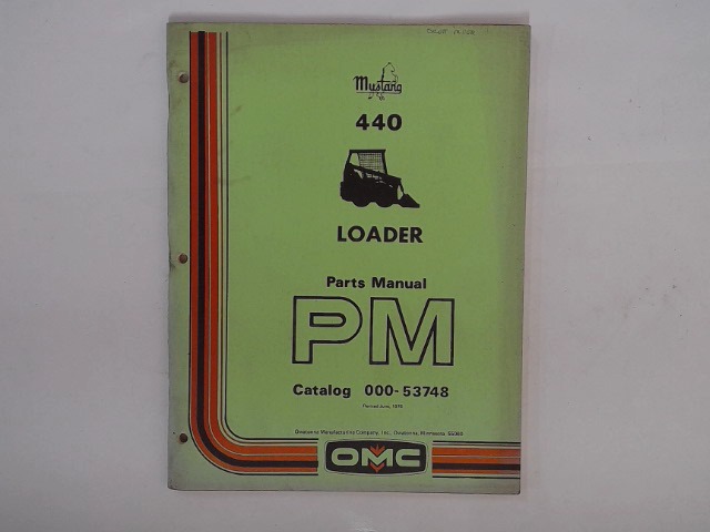 000-53748 Manual for GEHL MANITOU