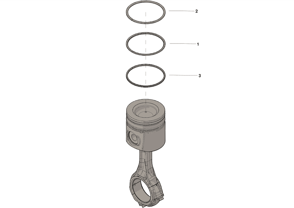 4089489 CUMMINS Piston Ring Kit