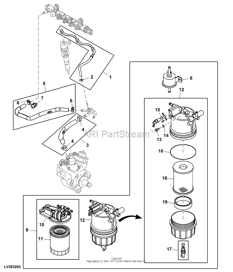 MIU802422 Ring for JOHN DEERE