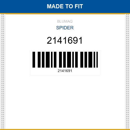 2141691 Spider Made to fit