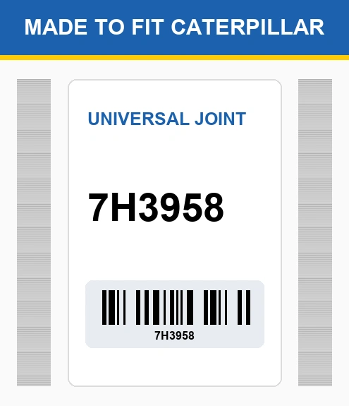 7H3958 Universal joint Made to fit for CATERPILLAR