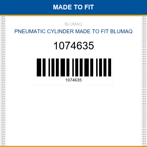 1074635 Pneumatic cylinder Made to fit for CATERPILLAR