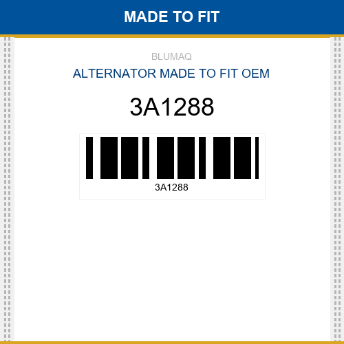3A1288 Alternator Made to fit for CATERPILLAR