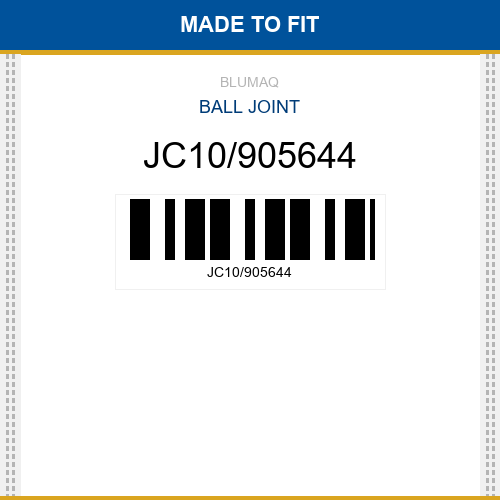 JC10/905644 Ball joint Made to fit for JCB