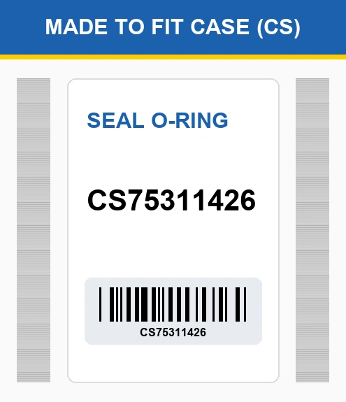 CS75311426 Seal o-ring Made to fit for CASE
