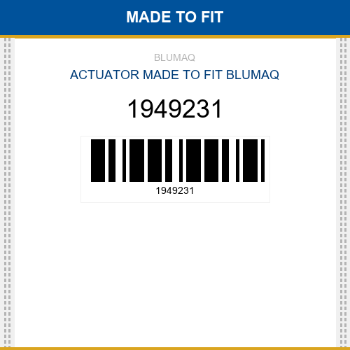 1949231 Actuator Made to fit