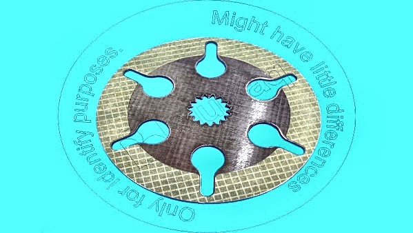87708434 Brake disc Made to fit for CASE