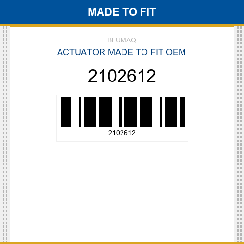 2102612 Actuator Made to fit