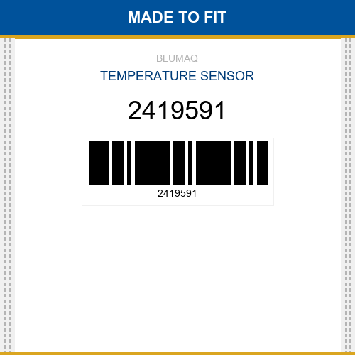 2419591 Temperature sensor Made to fit