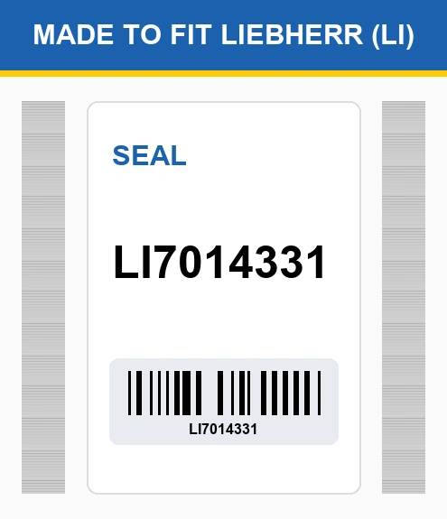 LI7014331 Seal Made to fit for LIEBHERR