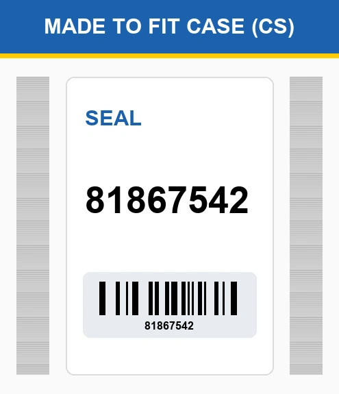 81867542 Seal Made to fit for CASE