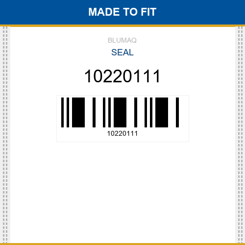 10220111 Seal Made to fit for LIEBHERR
