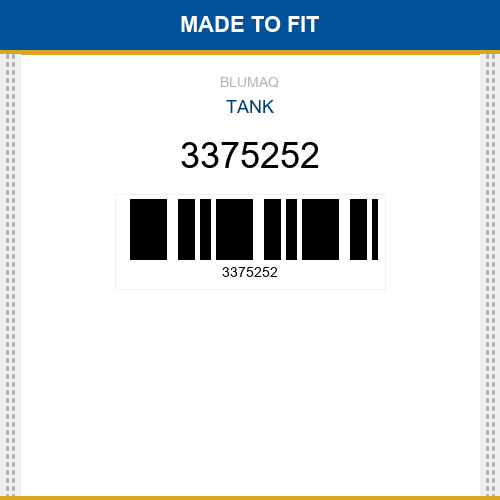 3375252 Tank Made to fit for CATERPILLAR